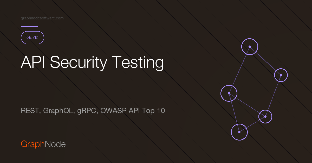 API Security Testing: REST, GraphQL, OWASP Top 10