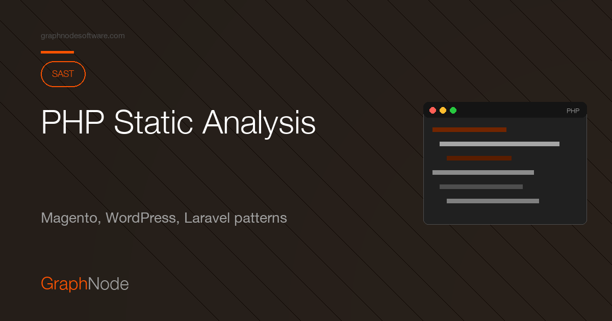 PHP Static Analysis: SAST Findings in WordPress, Laravel
